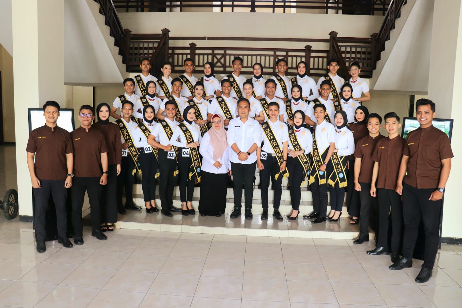 Kembangkan Potensi Wisata, 15 Pasangan Finalis Cak & Yuk 2023 Audiensi Dengan Wakil Bupati Gresik